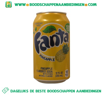 Fanta Pineappel aanbieding