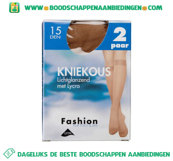 Fashion Kniekous tei 15 den aanbieding