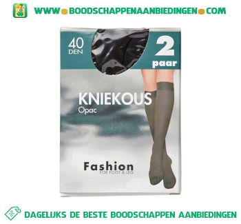 Fashion Knk opaque zwt o.s. 40 aanbieding