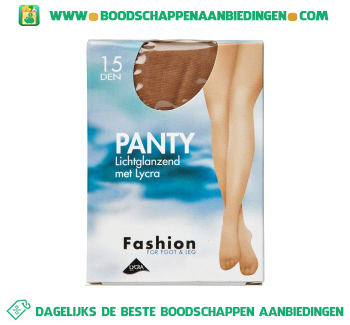 Fashion Panty lichtglans 40/44 15 den aanbieding