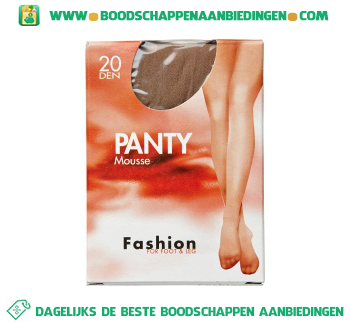 Fashion Panty mousse sky 40/44 aanbieding