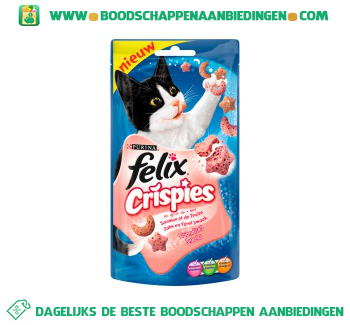 Felix Crispies zalm & forel aanbieding