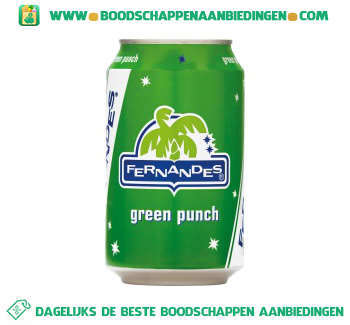 Green punch aanbieding