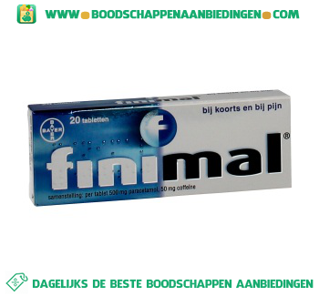 Finimal Tabletten volwassenen aanbieding