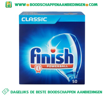 Finish Vaatwastabletten powerball classic aanbieding