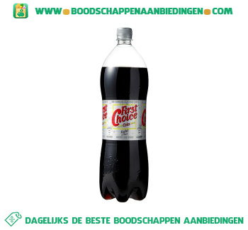 First Choice Cola light aanbieding