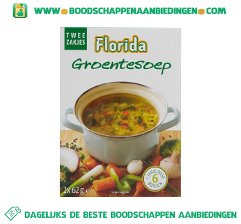 Florida Mix voor groentensoep aanbieding