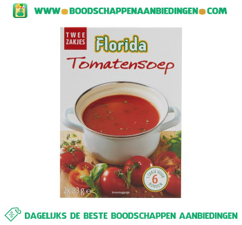 Florida Mix voor tomatensoep aanbieding