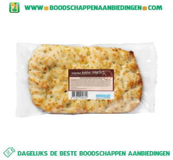 Focaccia kruidenboter & mozzarella aanbieding