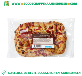 Focaccia paprika & olijf aanbieding