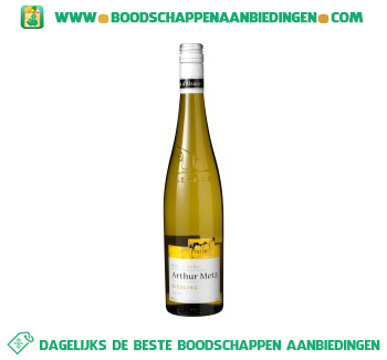 Arthur Metz riesling aanbieding