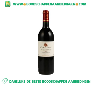 Château David bordeaux superieur aanbieding