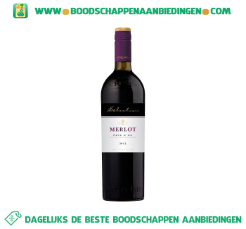 Cruse selection merlot aanbieding