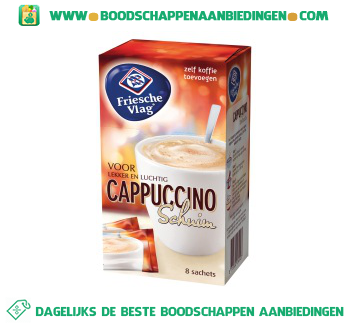 Cappuccino schuim aanbieding