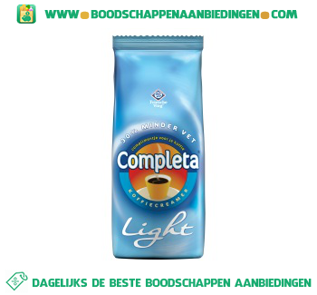 Completa koffiecreamer light aanbieding