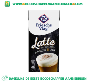 Friesche Vlag Latte aanbieding