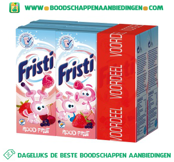 Fristi Rood fruit 6-pak aanbieding