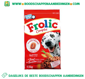 Frolic Complet met rundvlees aanbieding