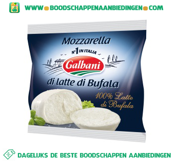 Mozzarella di bufala aanbieding