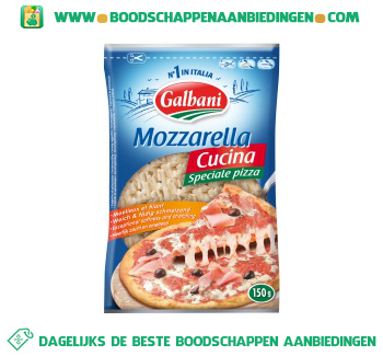 Galbani Mozzarella geraspt aanbieding