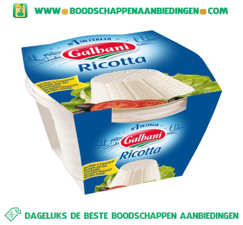 Galbani Ricotta aanbieding