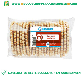 Galette wafels aanbieding