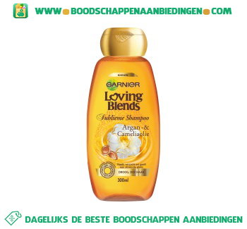 Garnier Loving Blends Shampoo argan en camelia olie aanbieding