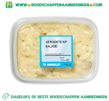 Gerookte kip salade aanbieding