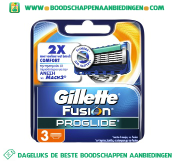 Fusion ProGlide scheermesjes aanbieding