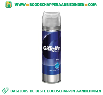 Gillette Series scheergel gevoelige huid aanbieding