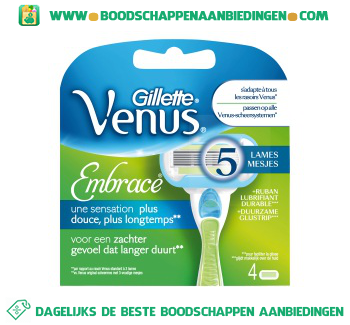 Gillette Venus Embrace scheermesjes aanbieding