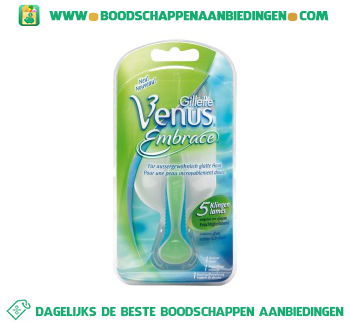 Venus embrace scheermes & douchehaakje aanbieding