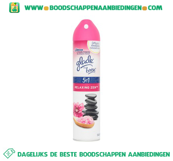 Glade by Brise Aerospray relaxing zen aanbieding