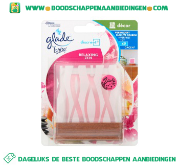 Glade by Brise Discreet houder relaxing zen aanbieding