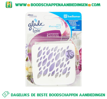 Glade by Brise Discreet lavendel houder met navulling aanbieding