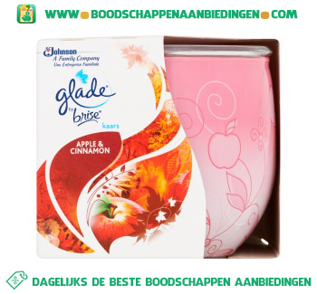 Glade by Brise Kaars pomme & cannelle aanbieding