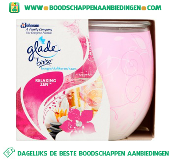 Glade by Brise Kaars relaxing zen aanbieding