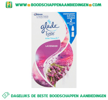 Glade by Brise One touch lavender navul aanbieding