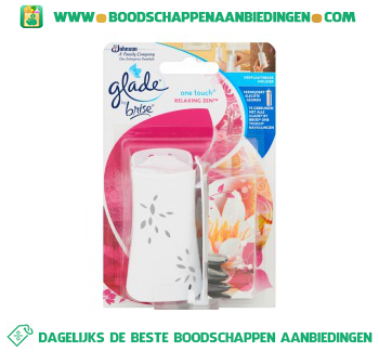 Glade by Brise One touch start zen aanbieding