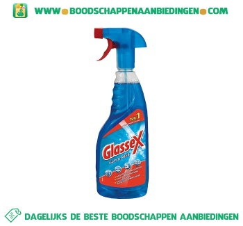 Glassex Glas & meer spray aanbieding