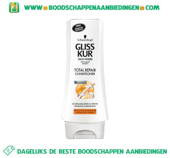 Gliss Kur Shampoo total hair repair aanbieding