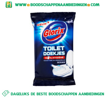 Glorix Schoonmaakdoekjes original aanbieding