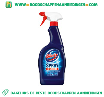 Glorix Schoonmaakmiddel Bleek Spray aanbieding