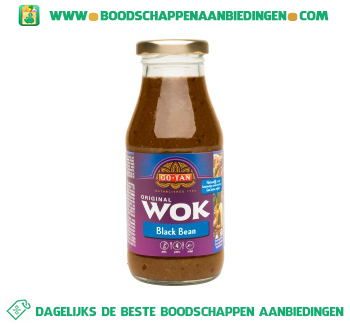 Go-Tan Woksaus black bean aanbieding