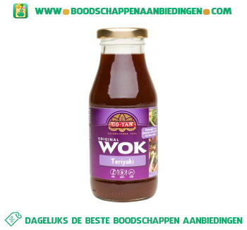 Woksaus teriyaki aanbieding