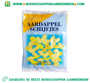 Golden Aardappel schijfjes aanbieding