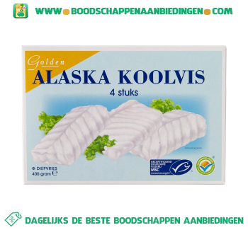 Alaska koolvis aanbieding