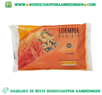 Loempia ham/kip aanbieding