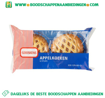 Appelkoeken aanbieding