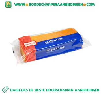 Gooskens Boeren cake aanbieding